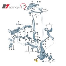 Audi A4 8K/A5 8T/A6 4G bevestigingsbout fuseehuis